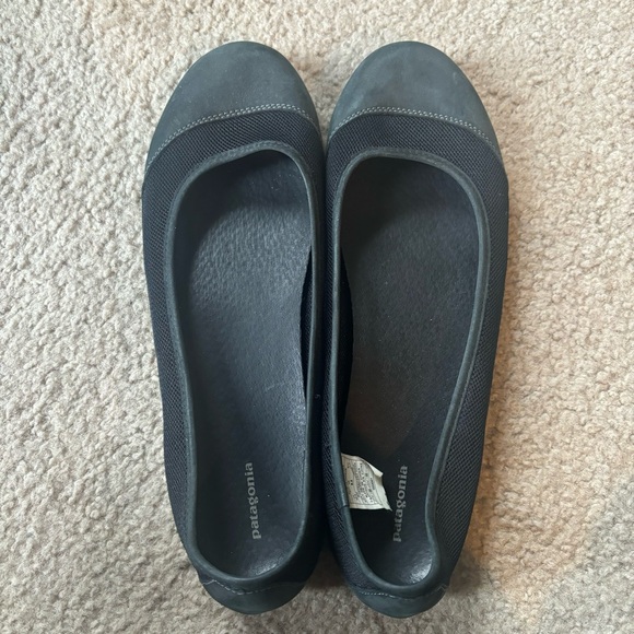Patagonia Maha Breathe Mesh Leather Black Women's Flats - Picture 3 of 13
